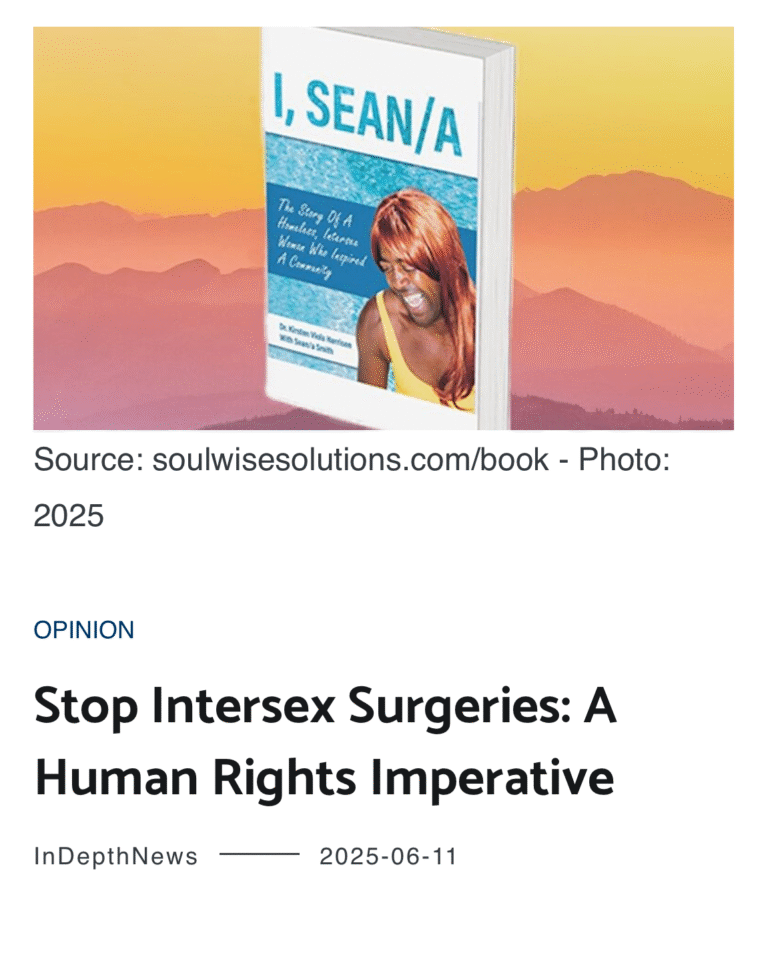 Stop Intersex Surgeries by Dr. Kirsten Viola Harrison